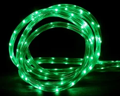 CC Christmas Decor 10' Green Led Indoor/Outdoor Christmas Linear Lighting