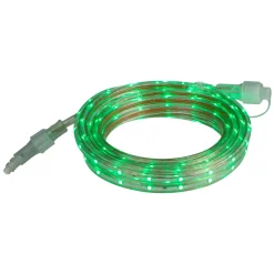 CC Christmas Decor 10' Green Led Outdoor Christmas Linear Tape Lighting
