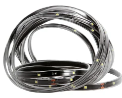 CC Christmas Decor 18' Green Led Outdoor Christmas Linear Tape Lighting - Black Finish