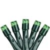 Sienna 20 Green Led Wide Angle Christmas Lights - 6.25 Ft Green Wire