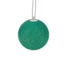 Sienna 7" Green Lighted Twinkling Patio Christmas Hanging Decoration