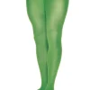 Smiffys 19" Green Men Adult Christmas Tights Costume Accessory - One Size