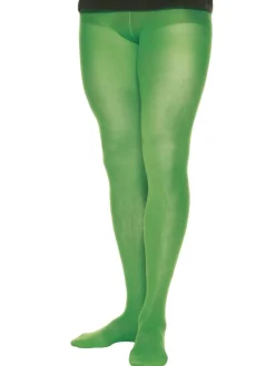 Smiffys 19" Green Men Adult Christmas Tights Costume Accessory - One Size