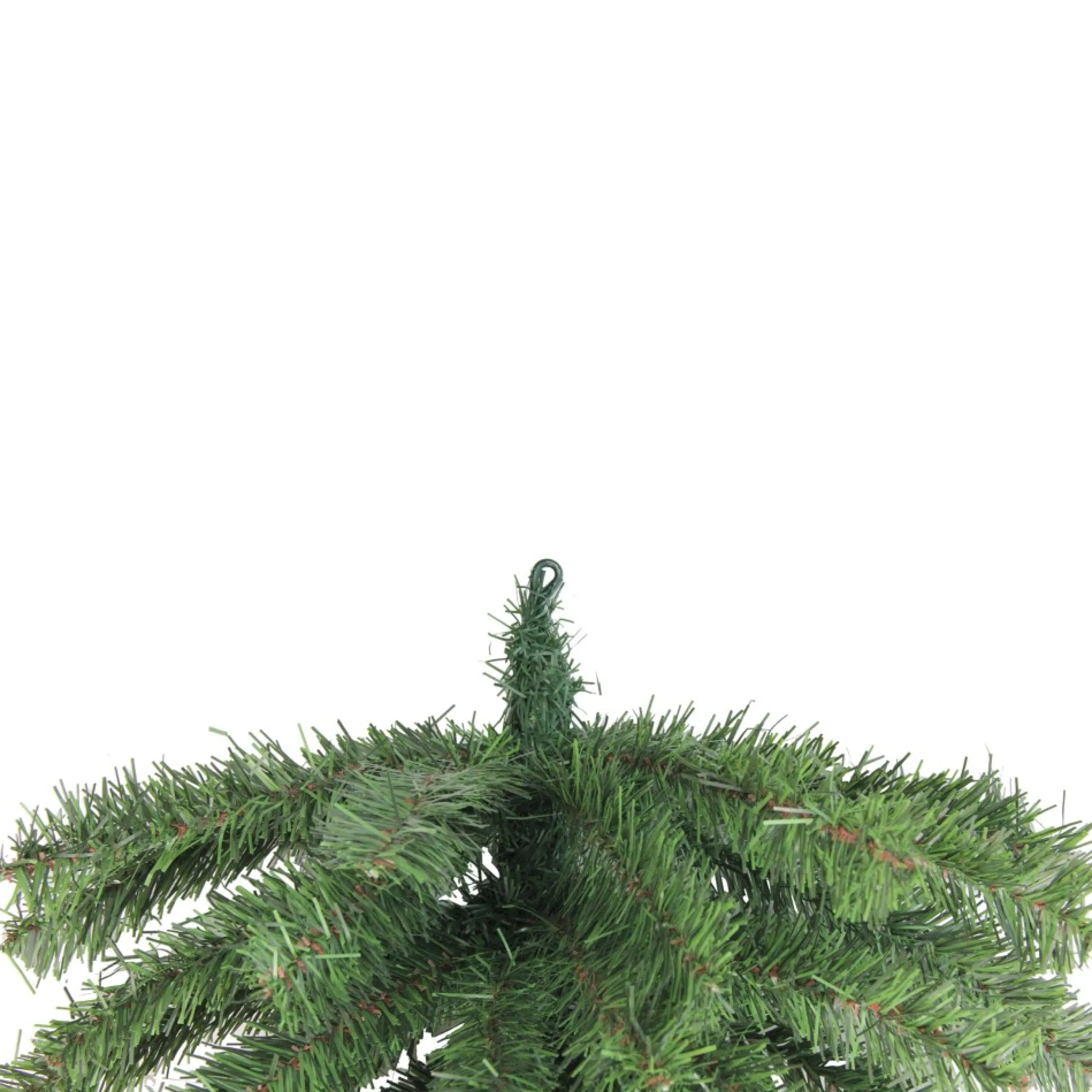 Unlit Teardrops*Northlight 22" Green Pine Teardrop Artificial Christmas Swag - Unlit