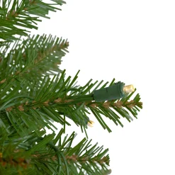 Northlight 9 And 9.5 Feet Tall>9' Green Pre-Lit Medium Northern Pine Artificial Christmas Tree - Clear Led Lights