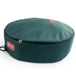 Wreath Accessories*Tree Keeper 48" Green Unique Christmas Wreath Storage Bag With Removable Handle