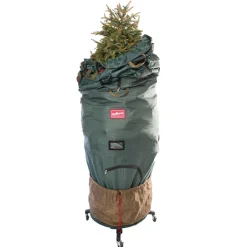 Decoration Storage*Tree Keeper 95" Green Upright Christmas Tree Large Storage Bag With Rolling Tree Stand