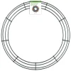 Wreath Accessories*CC Christmas Decor 18" Green Wire Christmas Wreath Crafting Form