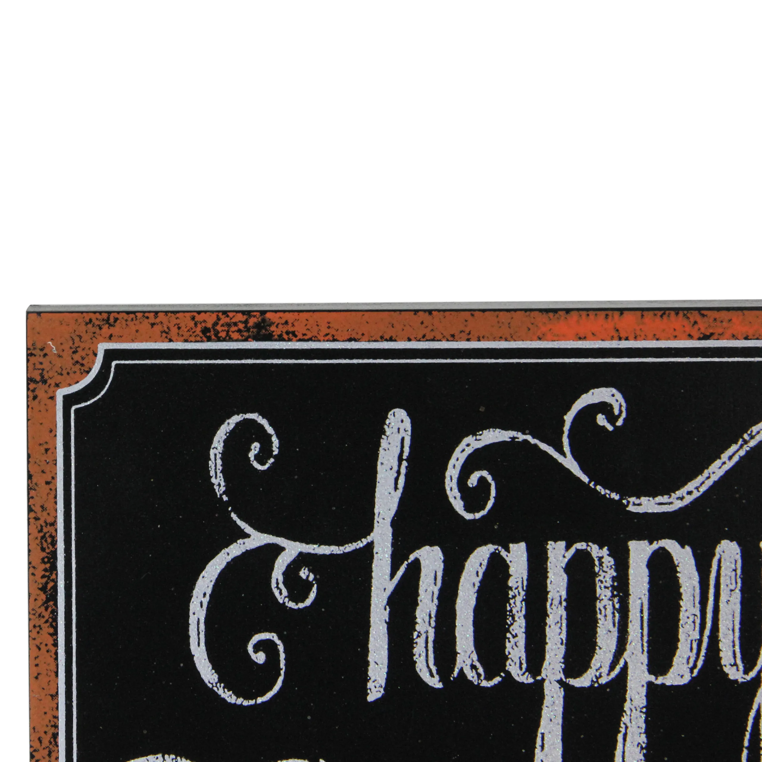 Northlight 14" Holiday Inspired Framed "Happy Thanksgiving" Chalkboard Wall Art
