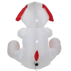 Northlight 4' Inflatable Lighted Valentine's Day Doggie Outdoor Decoration