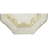 50 Inch And Larger*CC Christmas Decor 52" Ivory And Gold With Quilted Border Hexagonal Shaped Christmas Tree Skirt