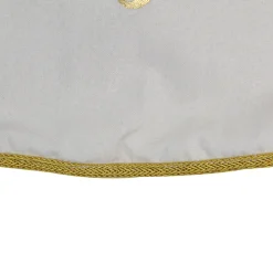 48 Inch And Smaller*Northlight 48" Ivory White Merry And Bright Christmas Tree Skirt
