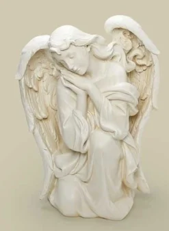 Nativities*Roman 22.5" Joseph's Studio Religious Kneeling Angel Outdoor Christmas Nativity Statue