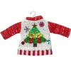 Northlight Fashion & Beauty>8" Knitted Ugly Sweater With Hanger Christmas Tree Ornament