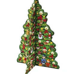 Advent Calendars*Alexander Taron 13.5" Korsch Advent 3-D Christmas Tree Wall Decoration