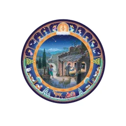 Advent Calendars*Alexander Taron 18" Korsch Advent Nativity Scene Christmas Wall Decoration