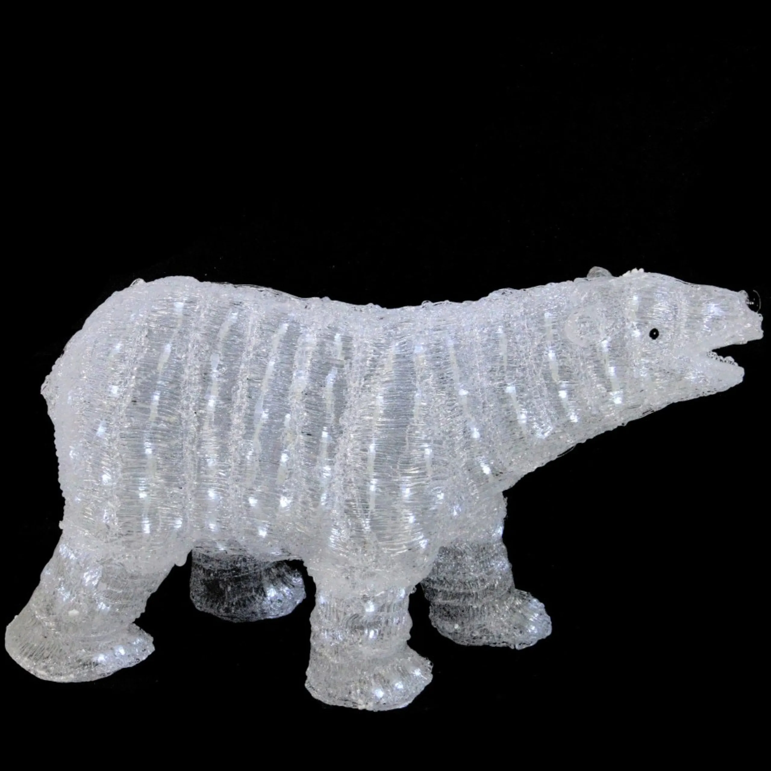 Outdoor Decorations*Northlight 28" Led Lighted Commercial Grade Acrylic Polar Bear Outdoor Christmas Decoration