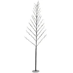 Melrose Twig Trees>42" Led Lighted Frosted Christmas Twig Tree