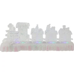 Trains*Northlight 12" Led Lighted Musical Icy Crystal Locomotive Train Christmas Decoration