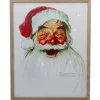 Wall & Door Decorations*Northlight 19" Led Lighted Norman Rockwell 'santa Claus' Christmas Wall Art