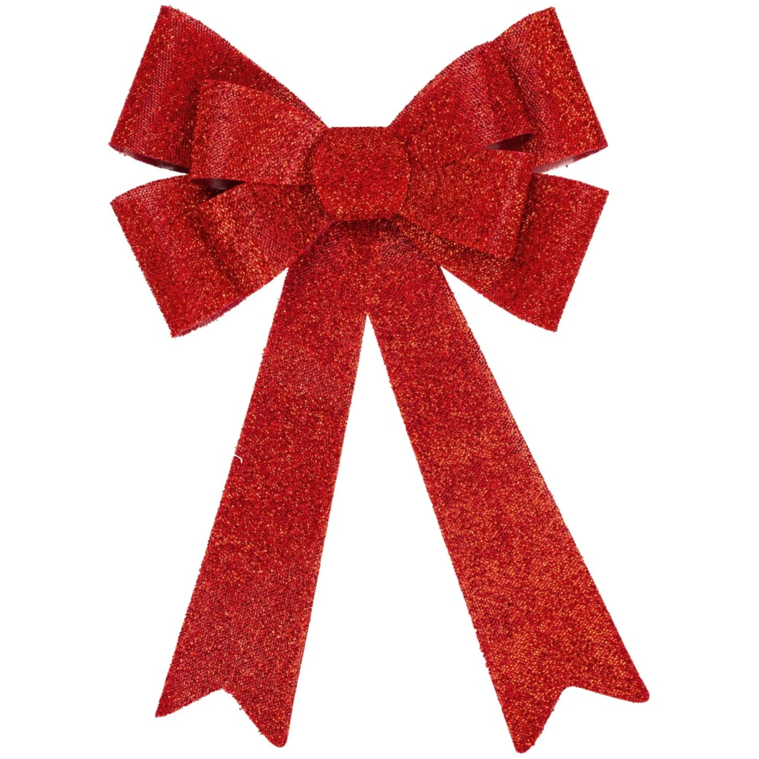 Bows*Northlight 24" Led Lighted Red Tinsel Bow Christmas Decoration