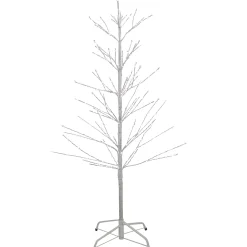 Northlight Twig Trees>4' Led Lighted White Birch Christmas Twig Tree - Pure White Lights