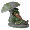 Roman 10" Led Solar Lighted Leprechaun St. Patrick's Day Statue