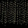 Northlight 300 Led Warm White Curtain Christmas Lights - 10' Clear Wire