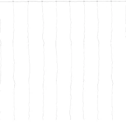 Northlight 300 Led Warm White Curtain Christmas Lights - 10' Clear Wire