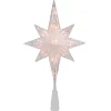 Star Tree Toppers*Northlight 11" Lighted 8 Point Bethlehem Star Christmas Tree Topper - Clear Lights , Green Wire