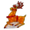 Window Decorations*Northlight 18" Lighted Brown Reindeer Christmas Window Silhouette Decoration