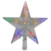Star Tree Toppers*Hofert 9.5" Lighted Color Changing 5 Point Star Tree Topper - White And Blue Led Lights