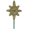 Star Tree Toppers*Northlight 21" Lighted Gold Star Of Bethlehem Christmas Tree Topper - Multicolor Lights