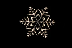 Window Decorations*Northlight 13.5" Lighted Snowflake Christmas Window Silhouette Decoration