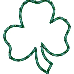 Northlight 17" Lighted St. Patrick's Day Irish Shamrock Window Silhouette