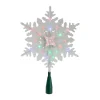 Star Tree Toppers*Kurt Adler 15" Lighted Three Dimensional Star Christmas Tree Topper - Multi Colored Lights