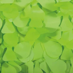 Showdown Displays 15' Lime Green Contemporary Floral Sheeting Party Streamers