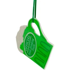 Kurt Adler Food & Beverage>4" Luck Of The Irish Official Drinking Team Beer Mug Christmas Ornament