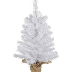 Northlight 2.5 Feet Tall And Smaller>2' Medium Balsam Pine Burlap Base Artificial Christmas Tree - Unlit