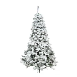 Northlight 9 And 9.5 Feet Tall>9' Medium Heavily Flocked Pine Artificial Christmas Tree - Unlit