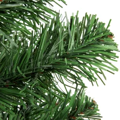 Northlight 3 And 3.5 Feet Tall>3' Medium Traditional Green Mini Pine Artificial Christmas Tree In Burlap Sack - Unlit