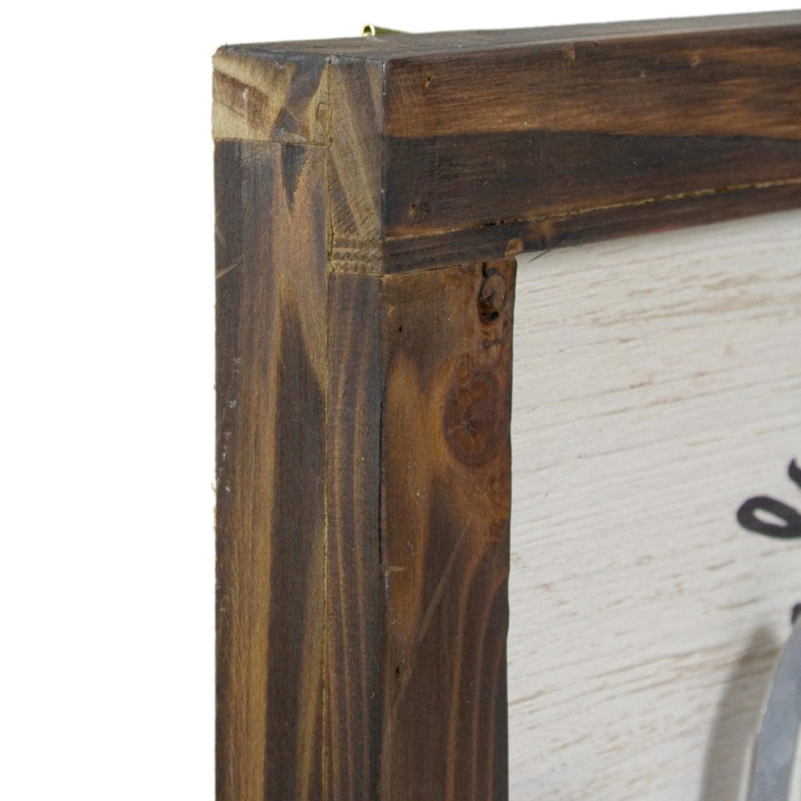 Wall & Door Decorations*Northlight 18" Merry Christmas Framed Wood And Metal Wall Decoration