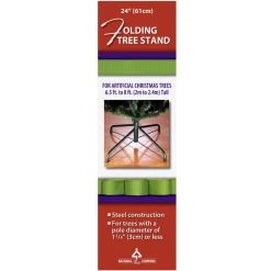 Artificial Tree Stands*National Tree Company 24" Metal Folding Stand For Artificial Christmas Trees