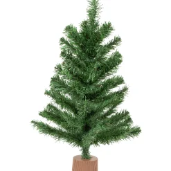 Northlight 2.5 Feet Tall And Smaller>24" Mini Pine Medium Artificial Christmas Tree, Unlit
