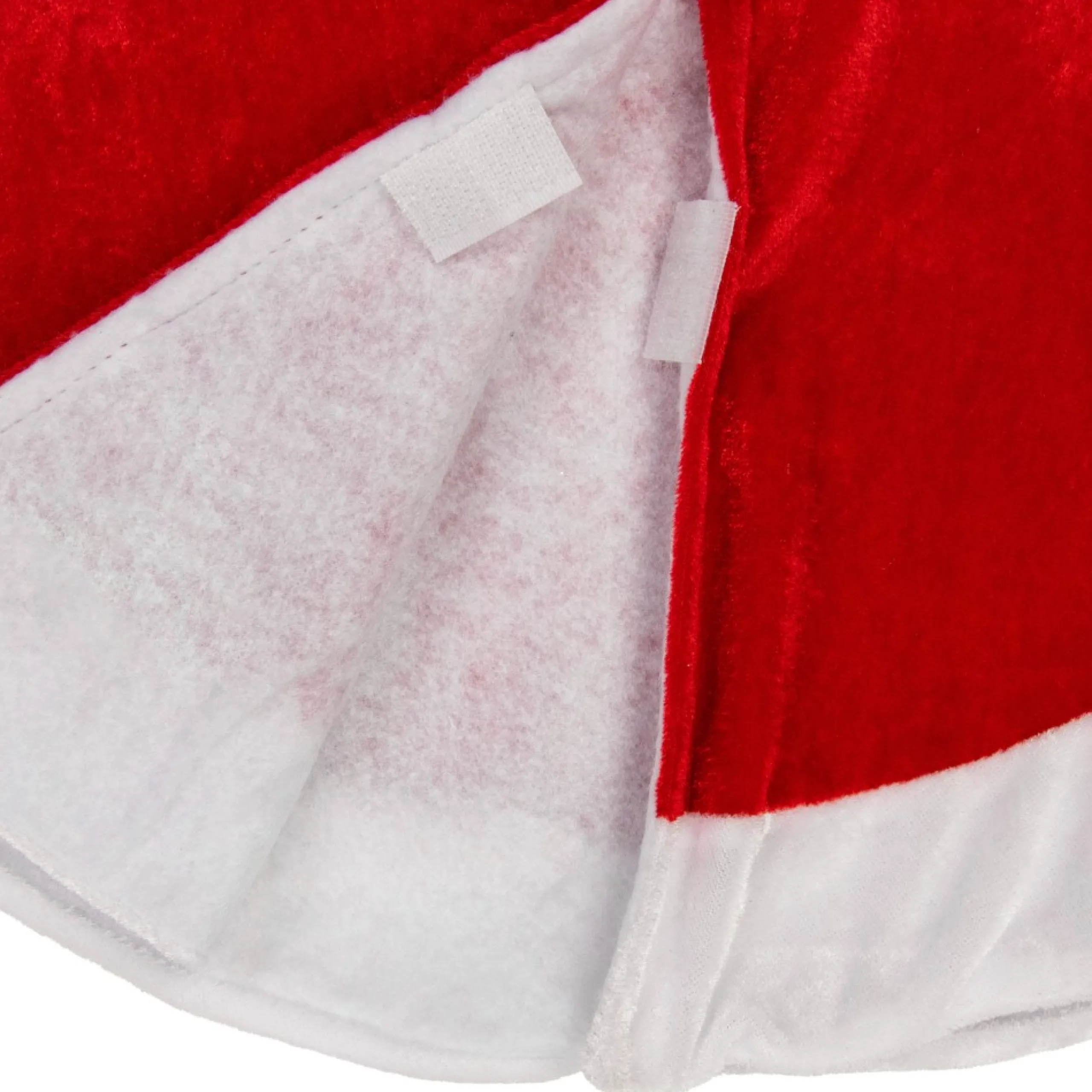 48 Inch And Smaller*Northlight 18" Mini Red And White Christmas Tree Skirt