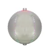 Northlight 12" Multi-Color Led Lighted Christmas Silver Sphere Ball Decoration