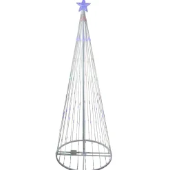 Outdoor Decorations*Northlight 6' Multi-Color Led Lighted Show Cone Christmas Tree Outdoor Decoration