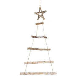 Wall & Door Decorations*Northlight 34" Natural Twig Tree With Star Wall Hanging Christmas Decoration