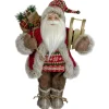 Santa Figures*Northlight 18" Nordic Santa Christmas Figure With Sled