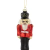Northlight Nutcrackers>5" Nutcracker Soldier Glass Hanging Christmas Ornament